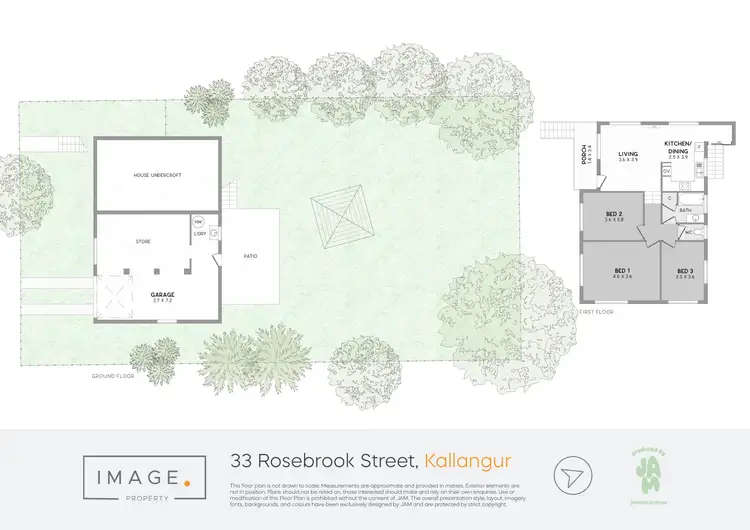 Floorplan of Homely house listing, 33 Rosebrook Street, Kallangur QLD 4503
