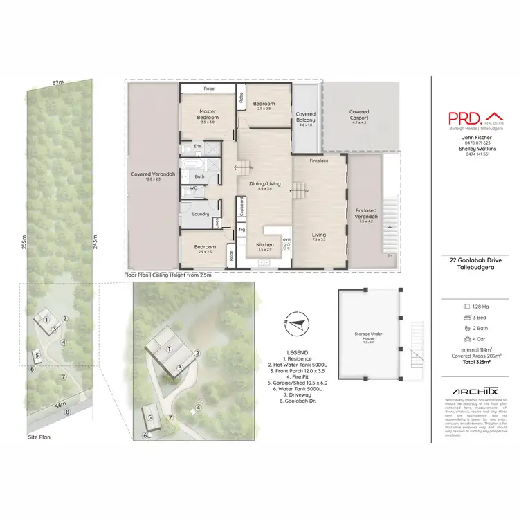 Floorplan of Homely house listing, 22 Goolabah Drive, Tallebudgera QLD 4228