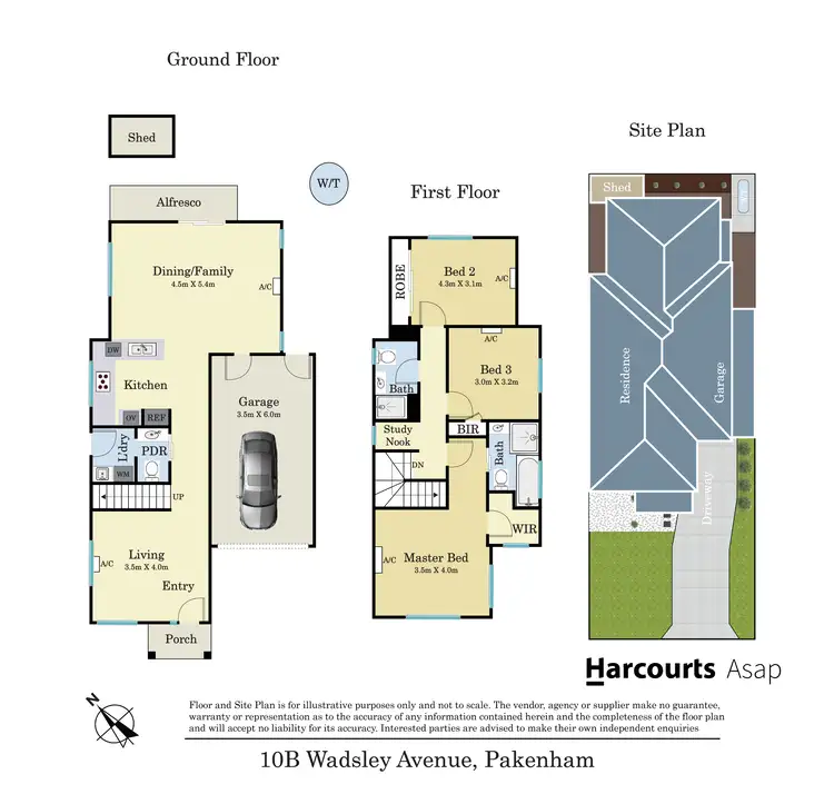 Floorplan of Homely townhouse listing, 10B Wadsley Avenue, Pakenham VIC 3810