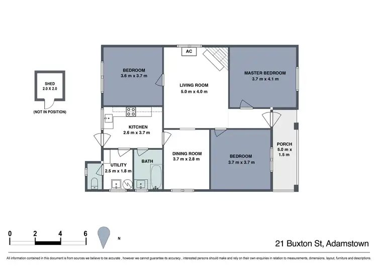 Floorplan of Homely house listing, 21 Buxton Street, Adamstown NSW 2289