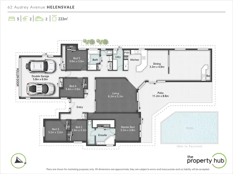 Floorplan of Homely house listing, 62 Audrey Avenue, Helensvale QLD 4212