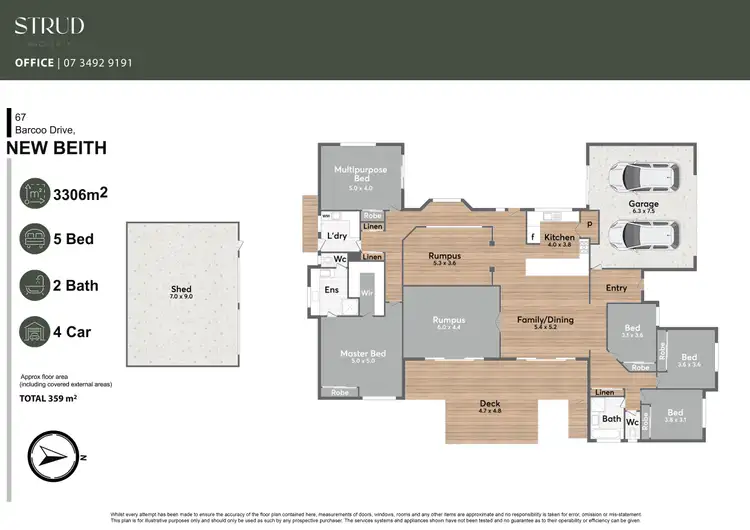 Floorplan of Homely house listing, 67-71 Barcoo Drive, New Beith QLD 4124