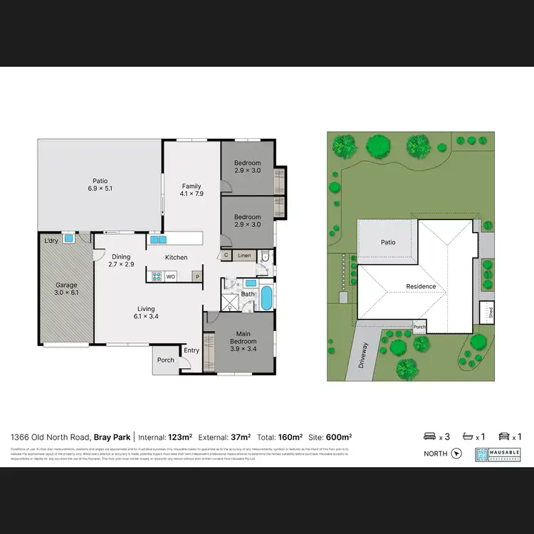 Floorplan of Homely house listing, 1366 Old North Road, Bray Park QLD 4500
