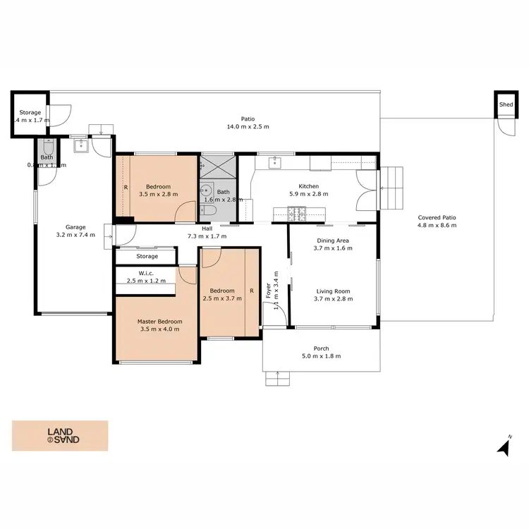 Floorplan of Homely house listing, 1/30 Amaral Avenue, Albion Park NSW 2527