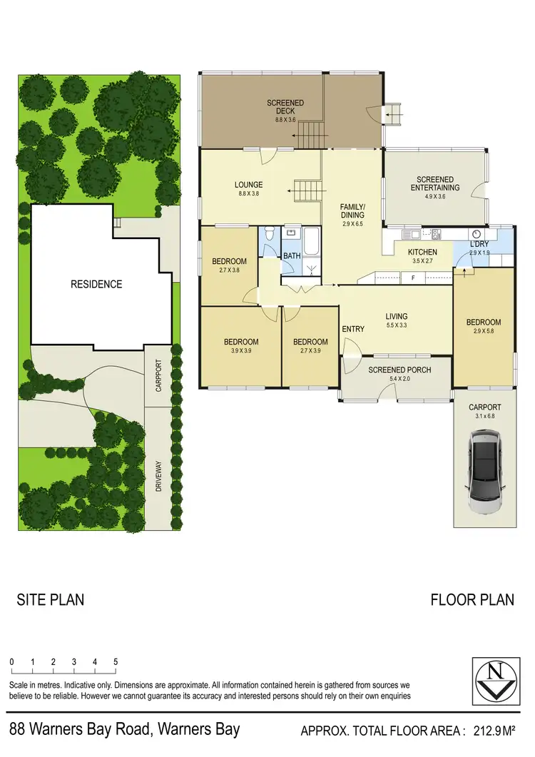 Floorplan of Homely house listing, 88 Warners Bay Road, Warners Bay NSW 2282