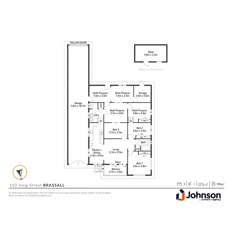 Floorplan of Homely house listing, 102 Haig Street, Brassall QLD 4305