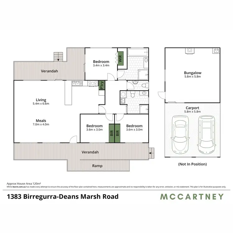 Floorplan of Homely house listing, 1383 Birregurra - Deans Marsh Road, Deans Marsh VIC 3235