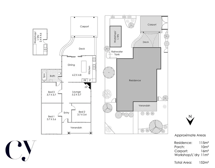 Floorplan of Homely house listing, 89 Holland Street, Fremantle WA 6160