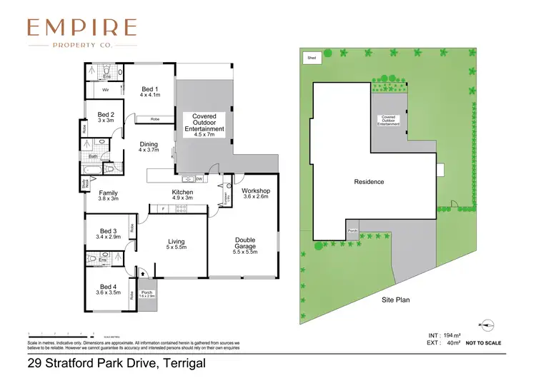 Floorplan of Homely house listing, 29 Stratford Park Drive, Terrigal NSW 2260