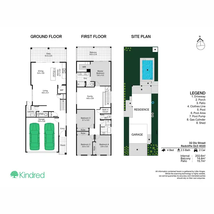 Floorplan of Homely house listing, 32 Dix Street, Redcliffe QLD 4020