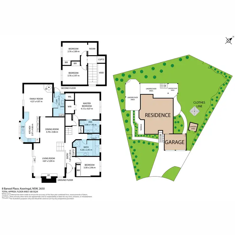 Floorplan of Homely house listing, 8 Banool Place, Kooringal NSW 2650