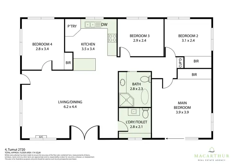 Floorplan of Homely house listing, 4 Tumut Plains Road, Tumut NSW 2720