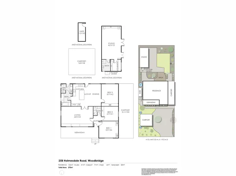 Floorplan of Homely house listing, 25B Holmesdale Road, Woodbridge WA 6056