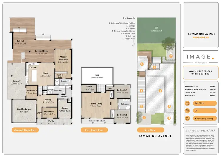 Floorplan of Homely house listing, 64 Tamarind Avenue, Bogangar NSW 2488