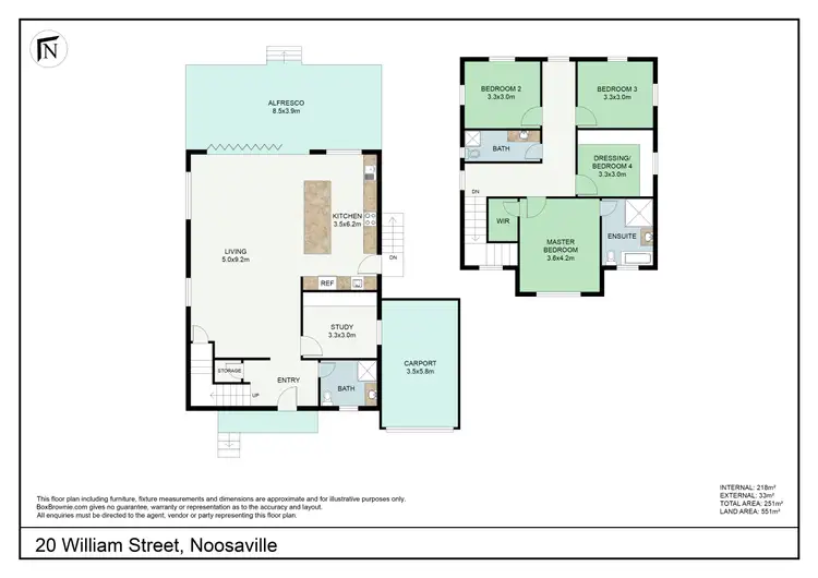 Floorplan of Homely house listing, 20 William Street, Noosaville QLD 4566
