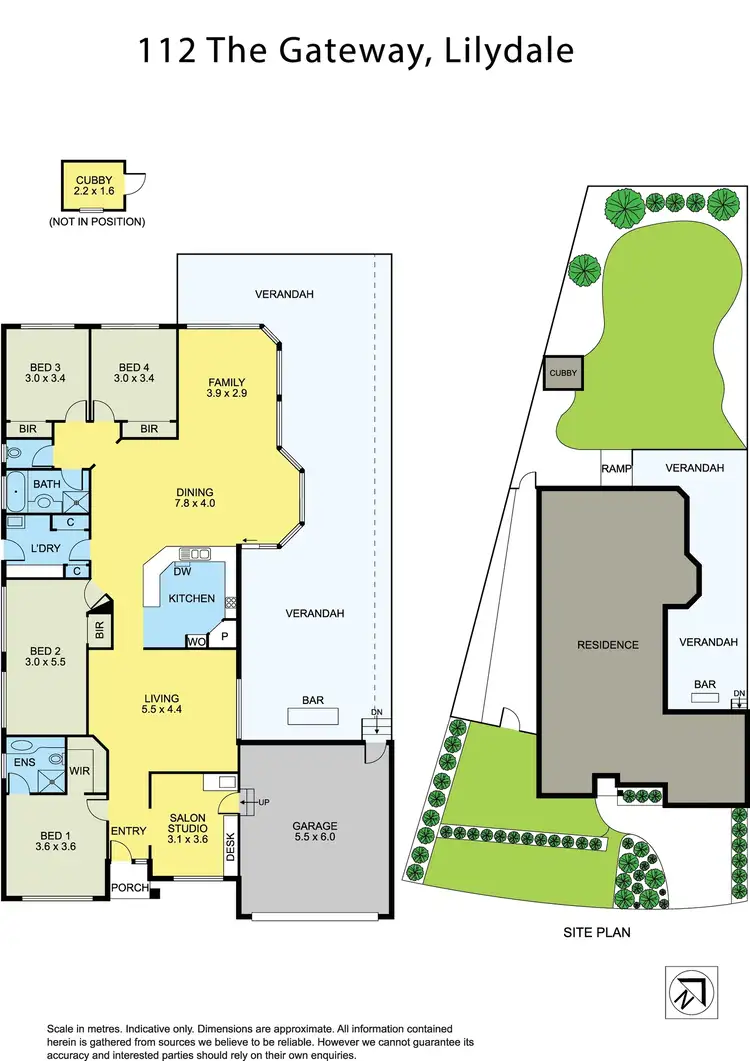 Floorplan of Homely house listing, 112 The Gateway, Lilydale VIC 3140