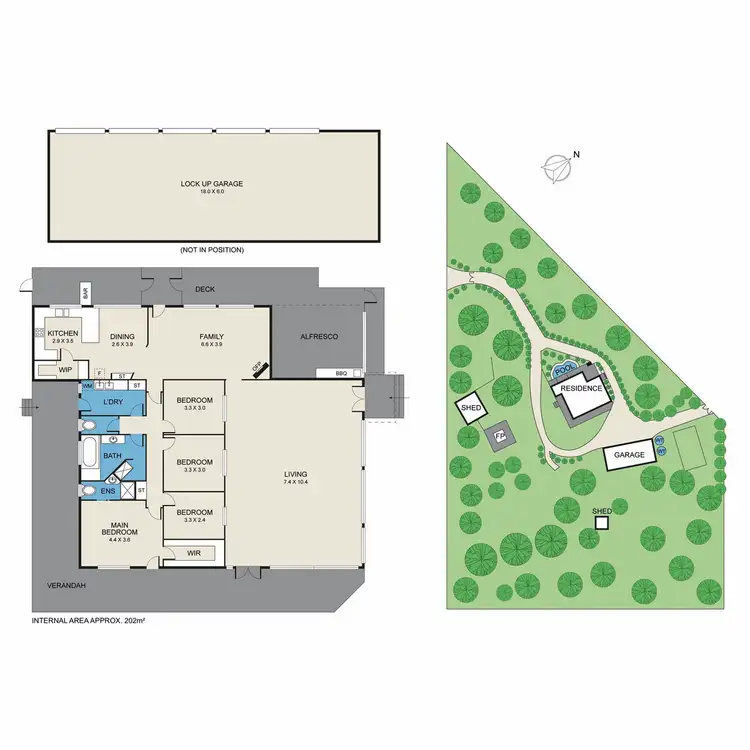 Floorplan of Homely rural property listing, 85 Wyndham Street, Greta NSW 2334