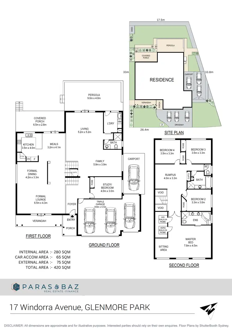 Floorplan of Homely house listing, 17 Windorra Avenue, Glenmore Park NSW 2745