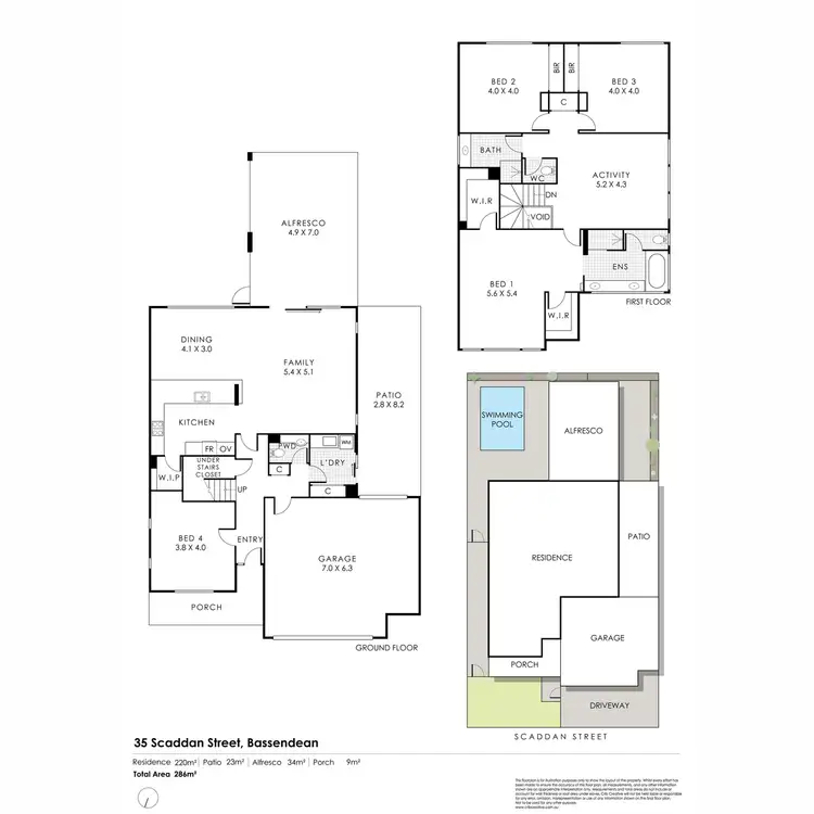 Floorplan of Homely house listing, 35 Scaddan Street, Bassendean WA 6054