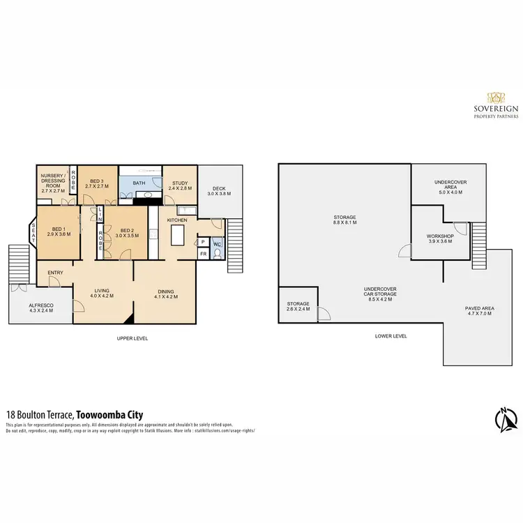 Floorplan of Homely house listing, 18 Boulton Terrace, Toowoomba City QLD 4350