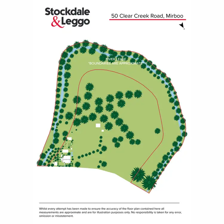 Floorplan of Homely rural property listing, 50 Clear Creek Road, Mirboo VIC 3871