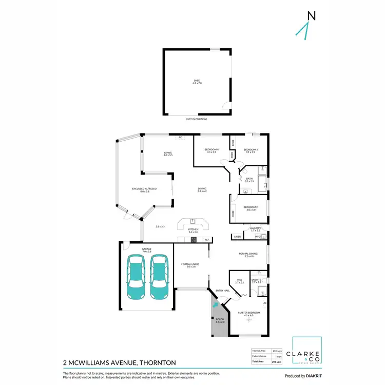 Floorplan of Homely house listing, 2 McWilliams Avenue, Thornton NSW 2322