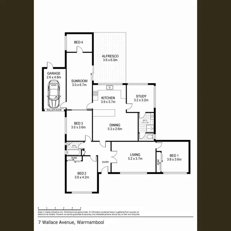 Floorplan of Homely house listing, 7 Wallace Avenue, Warrnambool VIC 3280