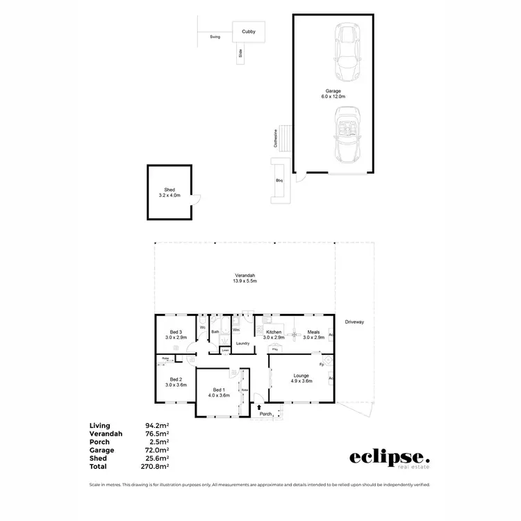 Floorplan of Homely house listing, 115 Whites Road, Salisbury North SA 5108