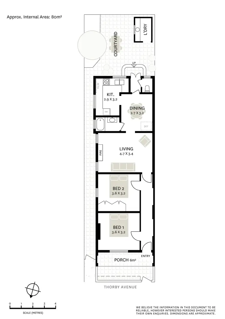 Floorplan of Homely house listing, 25 Thorby Avenue, Leichhardt NSW 2040