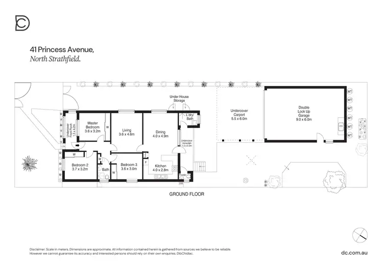 Floorplan of Homely house listing, 41 Princess Avenue, North Strathfield NSW 2137