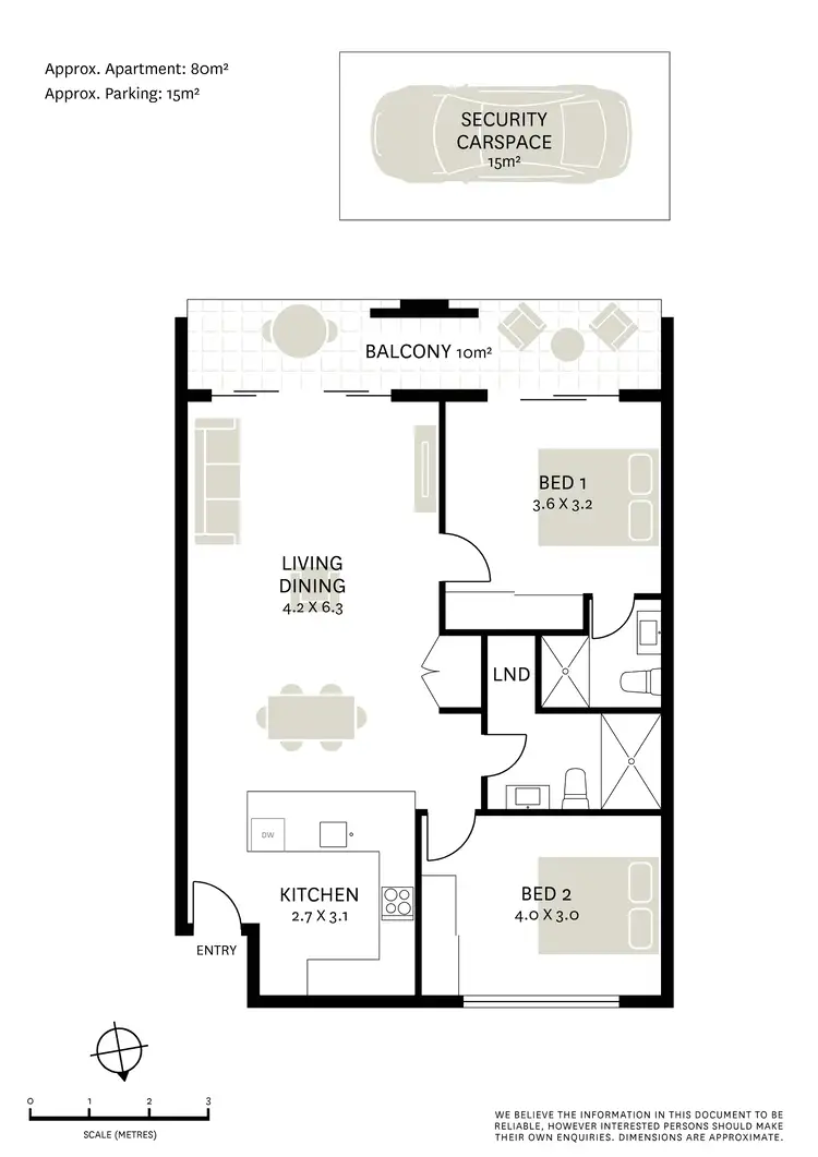 Floorplan of Homely apartment listing, 36/67 Cowper Wharf Roadway, Woolloomooloo NSW 2011