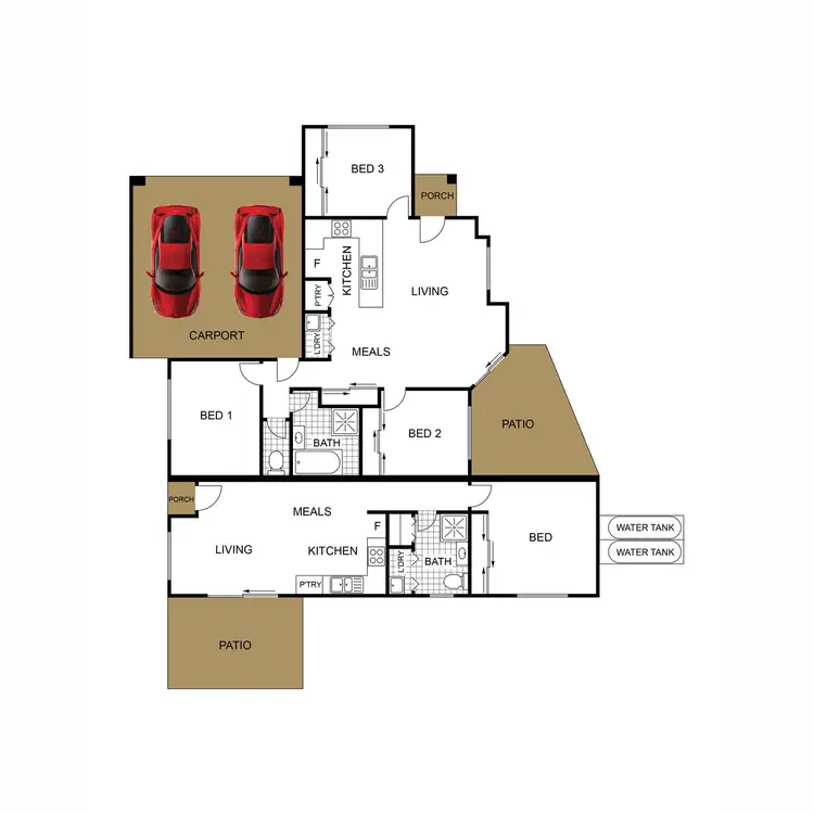 Floorplan of Homely house listing, 37 Birchgrove Crescent, Kallangur QLD 4503