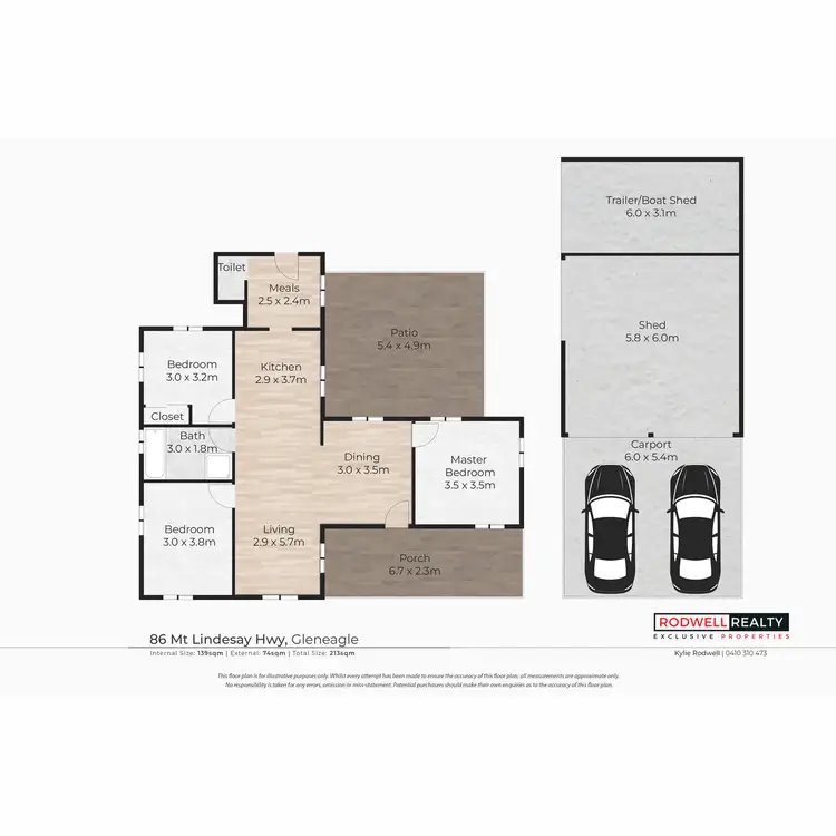 Floorplan of Homely house listing, 86 Mount Lindesay Highway, Gleneagle QLD 4285