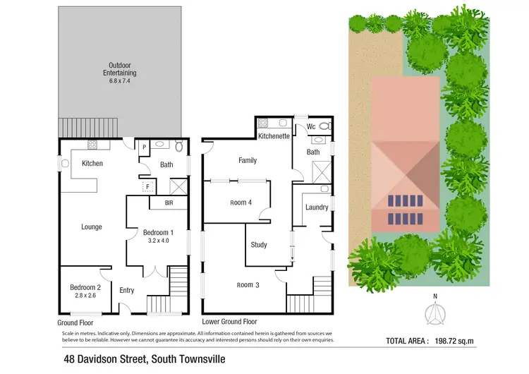Floorplan of Homely house listing, 48 Davidson Street, South Townsville QLD 4810