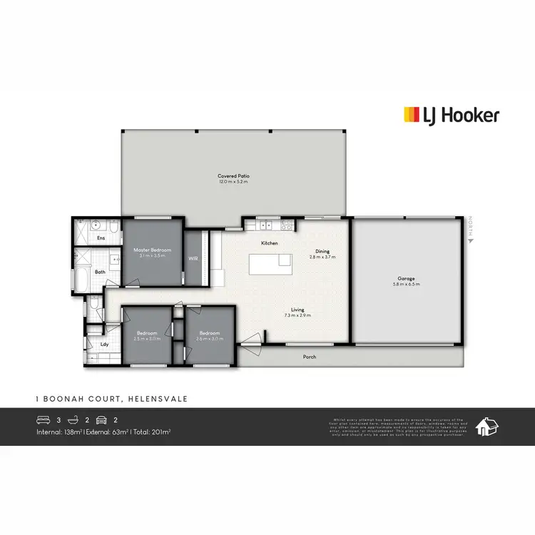 Floorplan of Homely house listing, 1 Boonah Court, Helensvale QLD 4212