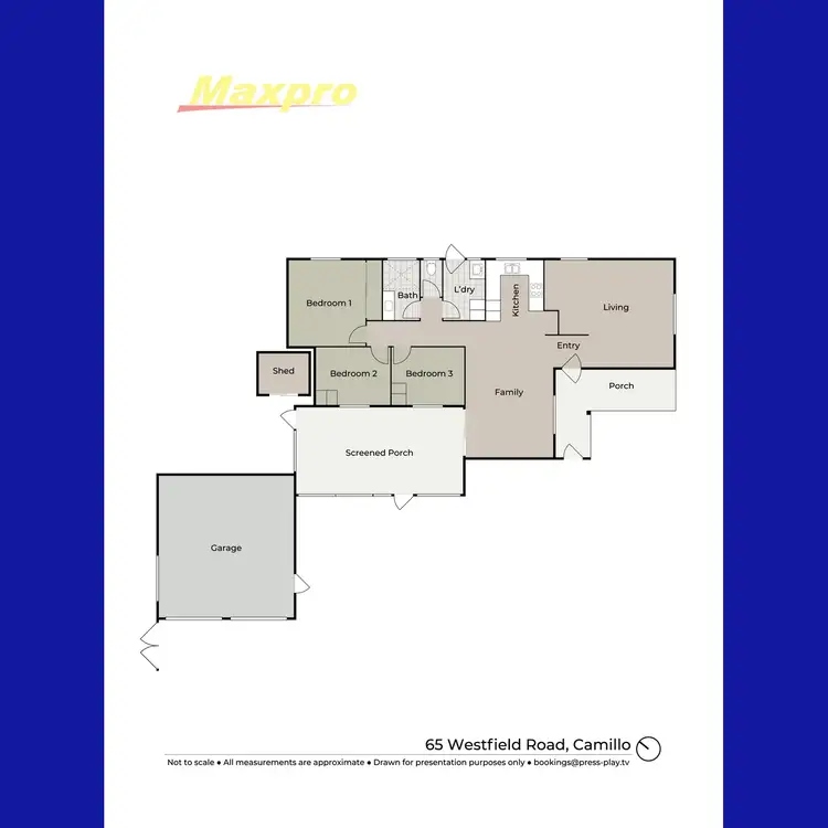 Floorplan of Homely house listing, 65 Westfield Road, Camillo WA 6111