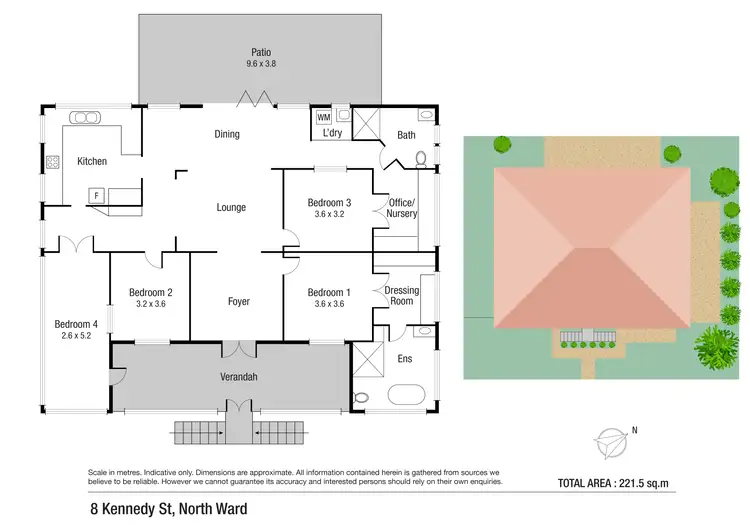 Floorplan of Homely house listing, 8 Kennedy Street, North Ward QLD 4810