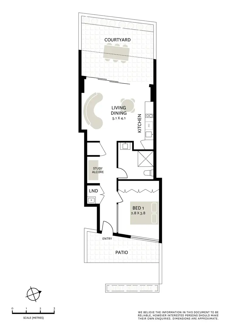 Floorplan of Homely apartment listing, G7/431 Bourke Street, Surry Hills NSW 2010