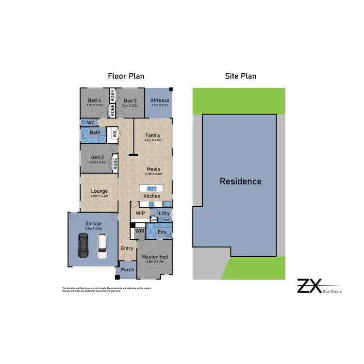 Floorplan of Homely house listing, 18 Commonwealth Circuit, Donnybrook VIC 3064