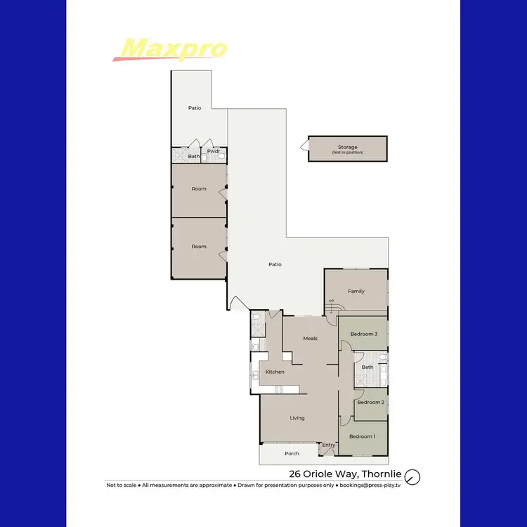 Floorplan of Homely house listing, 26 Oriole Way, Thornlie WA 6108