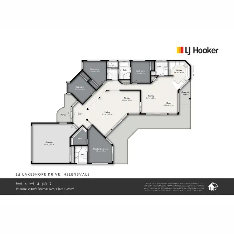 Floorplan of Homely house listing, 25 Lakeshore Drive, Helensvale QLD 4212