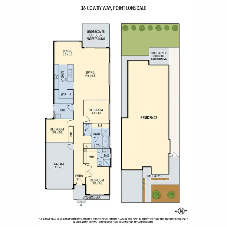 Floorplan of Homely house listing, 36 Cowry Way, Point Lonsdale VIC 3225
