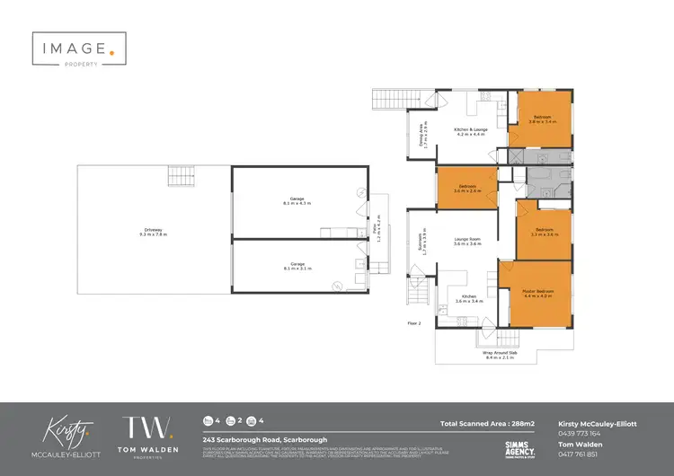 Floorplan of Homely house listing, 243 Scarborough Road, Scarborough QLD 4020