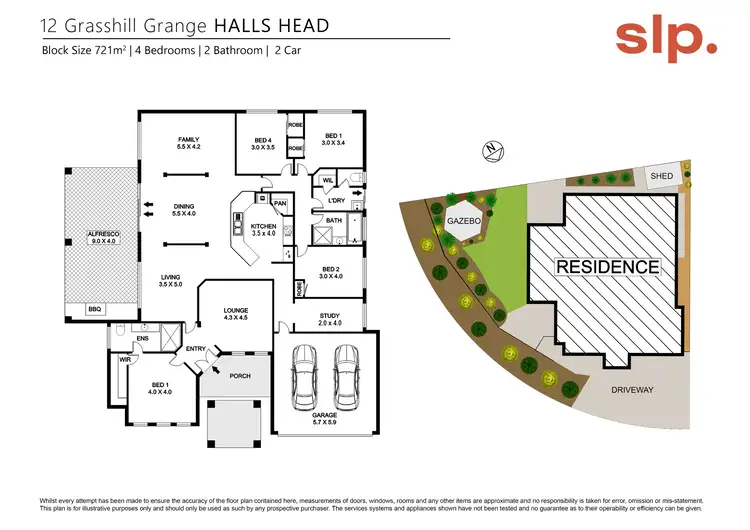 Floorplan of Homely house listing, 12 Grasshill Grange, Halls Head WA 6210