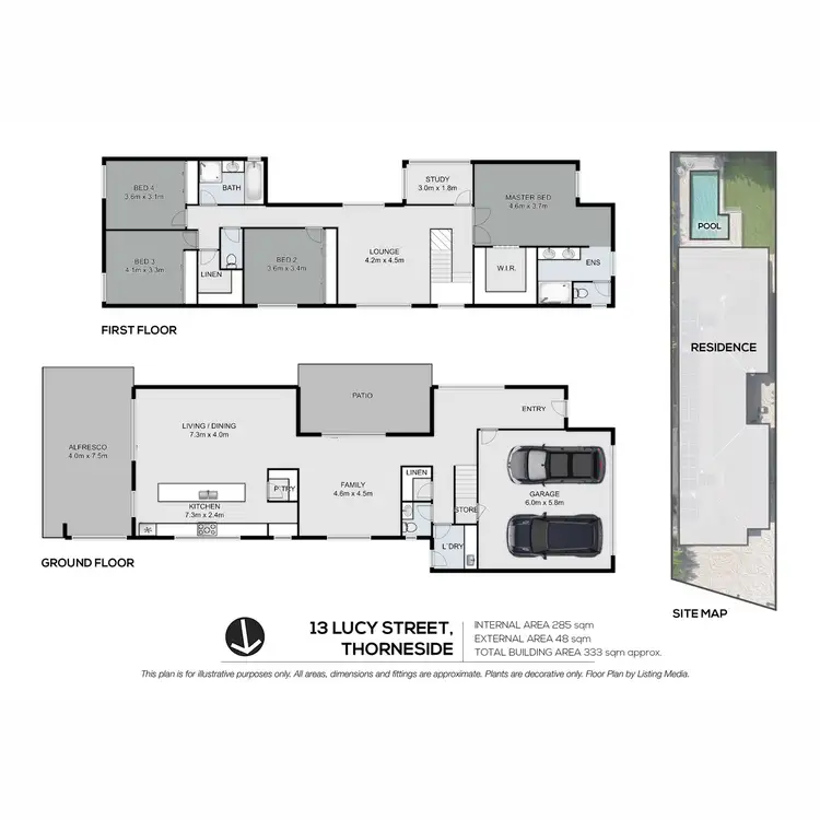 Floorplan of Homely house listing, 13 Lucy Street, Thorneside QLD 4158
