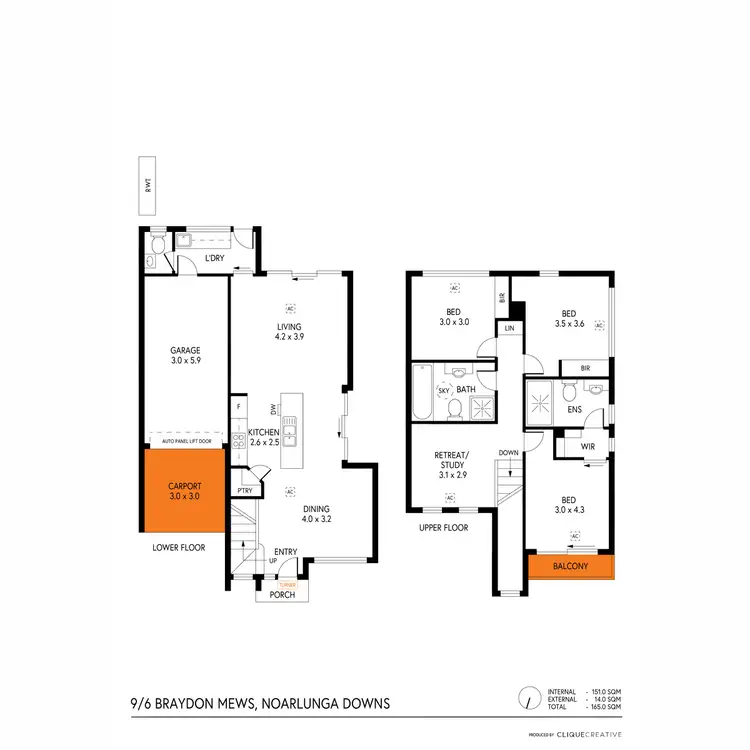 Floorplan of Homely house listing, 9/6 Braydon Mews, Noarlunga Downs SA 5168