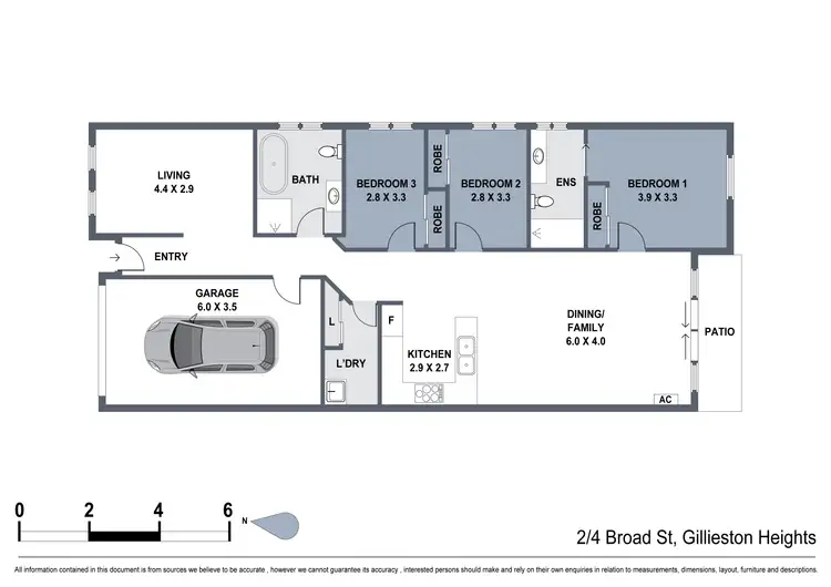 Floorplan of Homely apartment listing, 2/4 Broad Street, Gillieston Heights NSW 2321