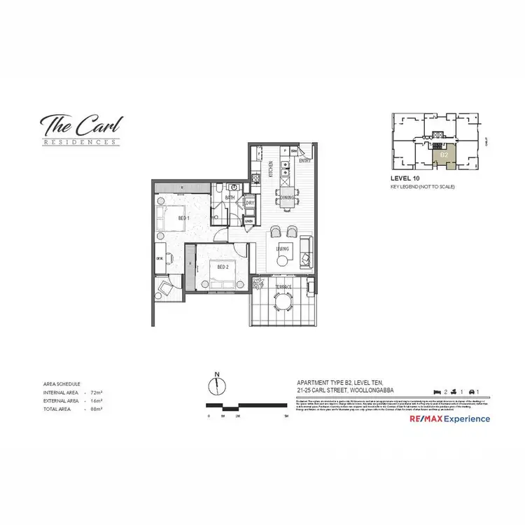 Floorplan of Homely apartment listing, 1002/21-25 Carl Street, Woolloongabba QLD 4102