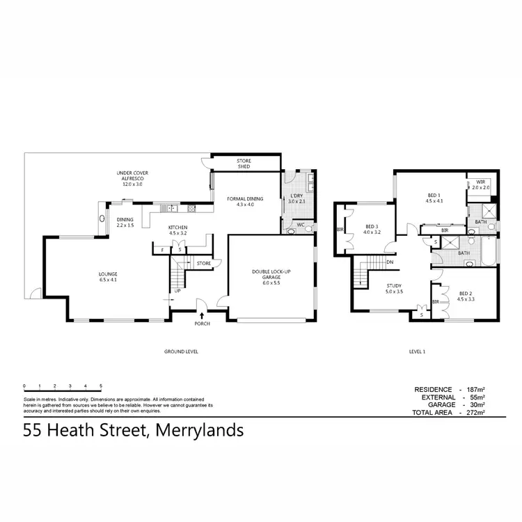 Floorplan of Homely house listing, 55 Heath Street, Merrylands NSW 2160