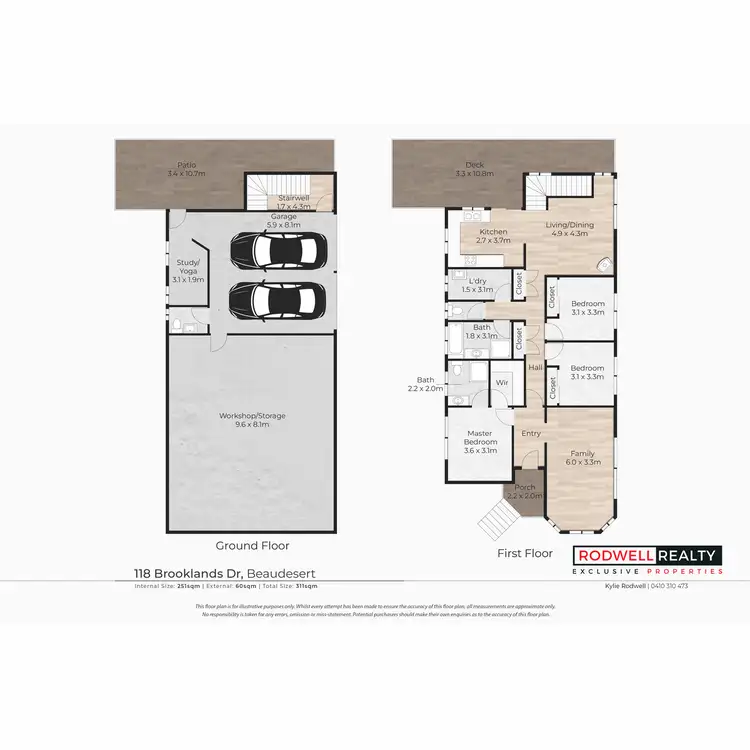 Floorplan of Homely house listing, 118 Brooklands Drive, Beaudesert QLD 4285